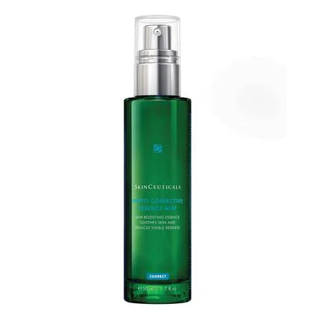 SkinCeuticals Phyto Corrective Essence Mist bottle with silver cap on a white background