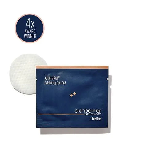 SkinBetter - AlphaRet Exfoliating Peel Pads single package