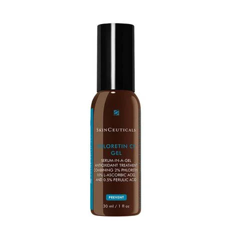SkinCeuticals Bifloretin C+ Gel bottle on a white background