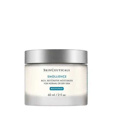 SkinCeuticals Emollience moisturizer jar on a white background