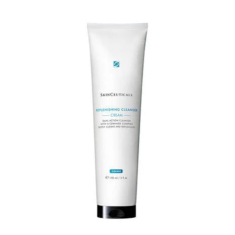 Skinceuticals Replenishing Cleanser Cream tube on a white background